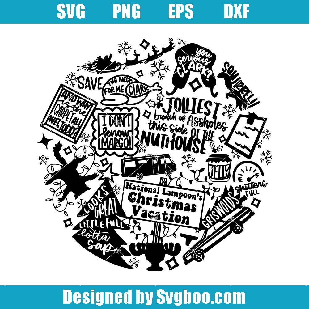 Christmas Story Theme Svg, Christmas Vacation Svg, National Lampoon's Svg