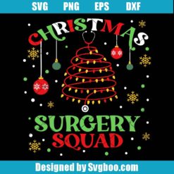 Christmas Surgery Squad Svg