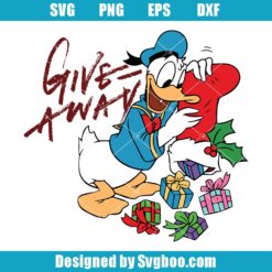Cute Donald Duck Svg