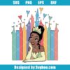 Cute Princess Tiana Svg