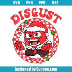 Disney Christmas Inside Out Group Svg