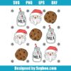 Doodle Gingerbread Cookies Christmas Svg