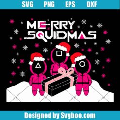 Merry Squidmas Svg