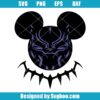Mickey Black Panther Svg