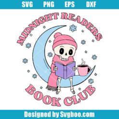 Midnight Readers Book Club Svg