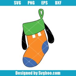 Mouse And Friends Christmas Stockings Svg