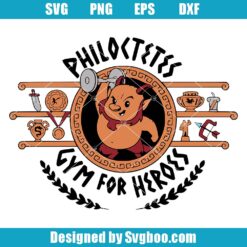 Philoctetes Gym For Heross Svg