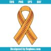 Retro Softball Bow Svg