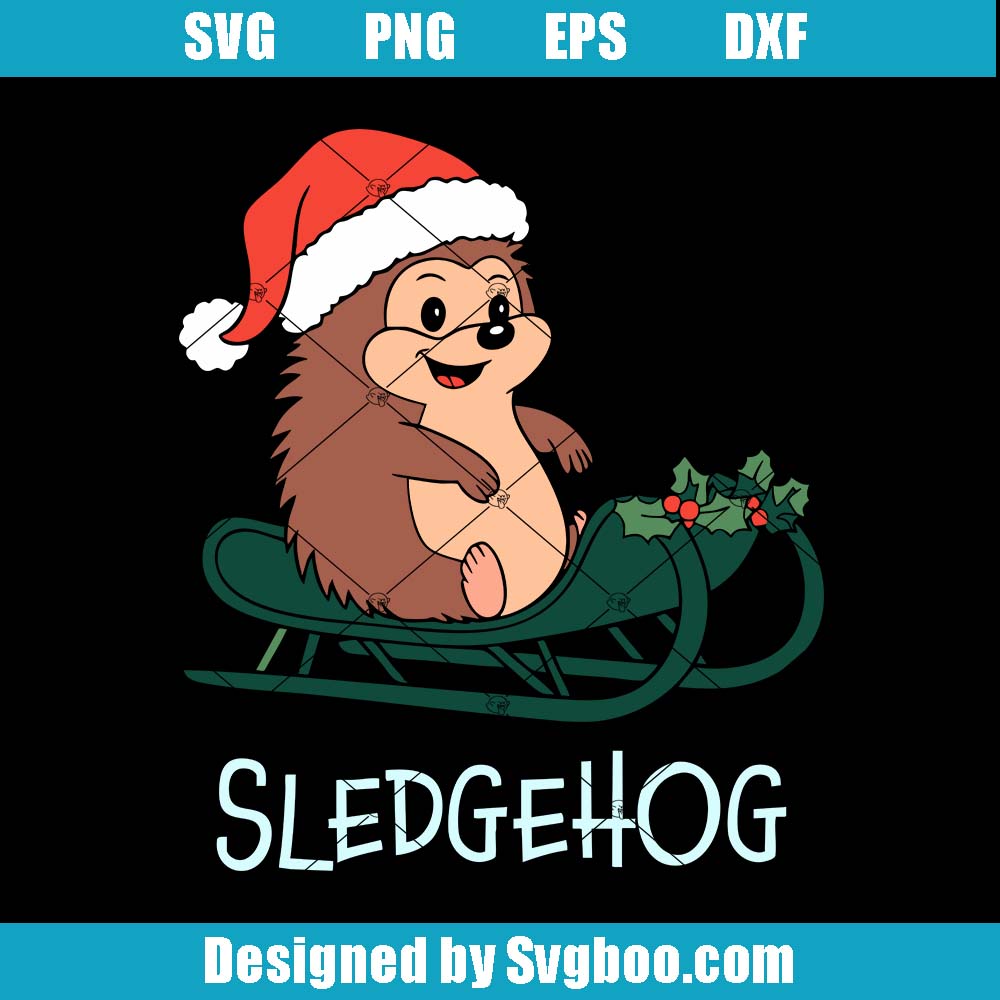 Sledgehog X Svg, Funny Capybara Svg, Cartoon Character Svg Sledgehog X Svg