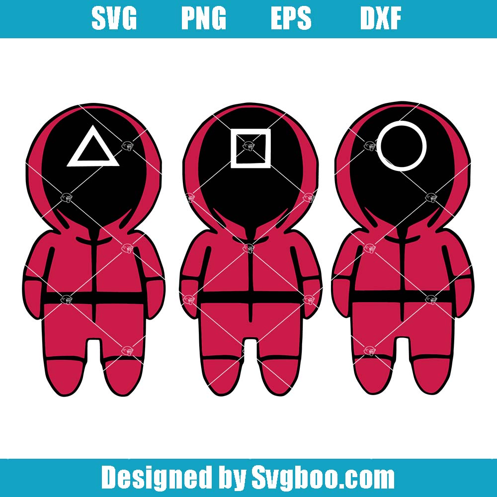 Squid Game Gang Svg, Funny Game Lovers Svg, Game Lover Svg Squid Game Gang Svg