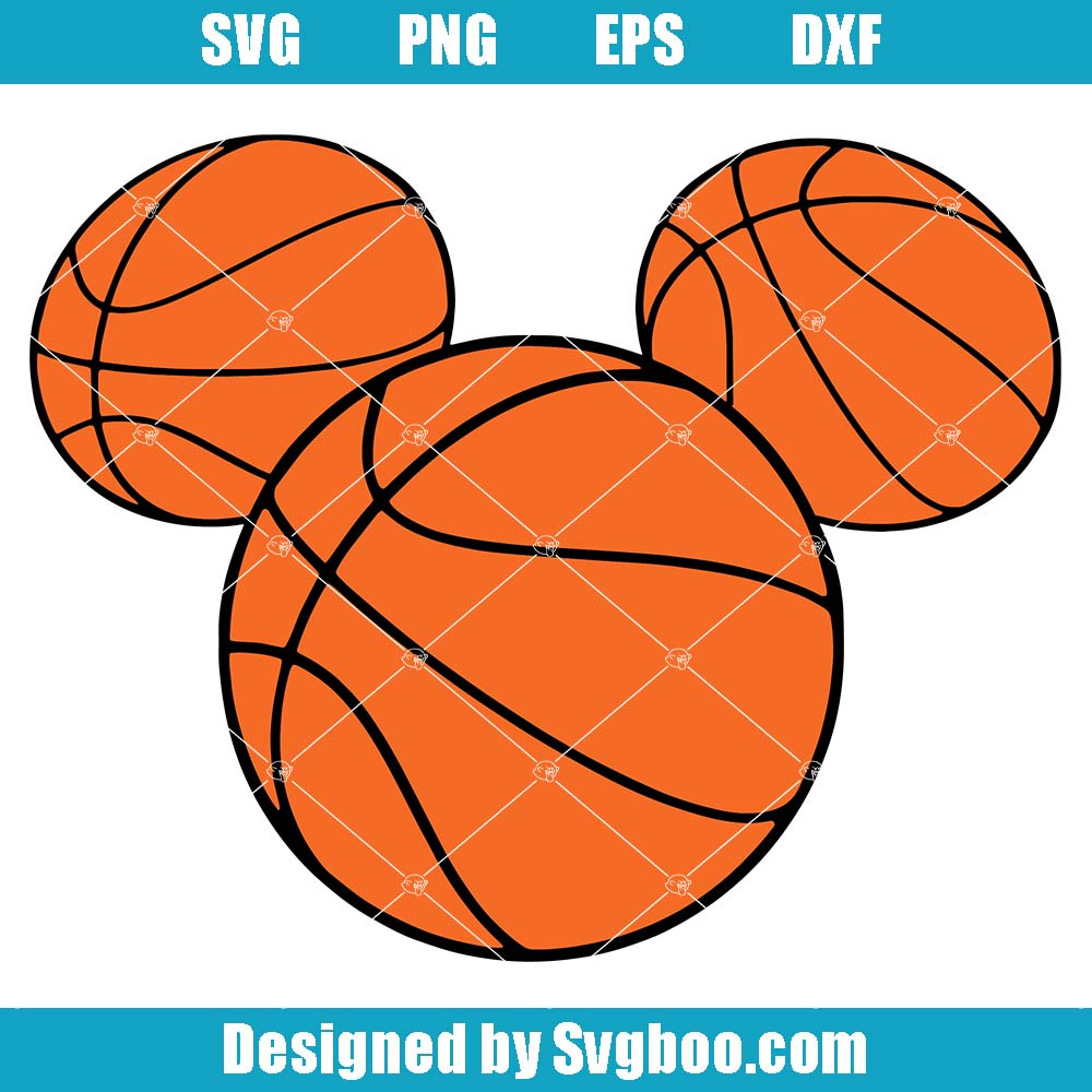 Volleyball Mickey Svg, Family Volleyball Svg, Volleyball Mouse Ear Svg