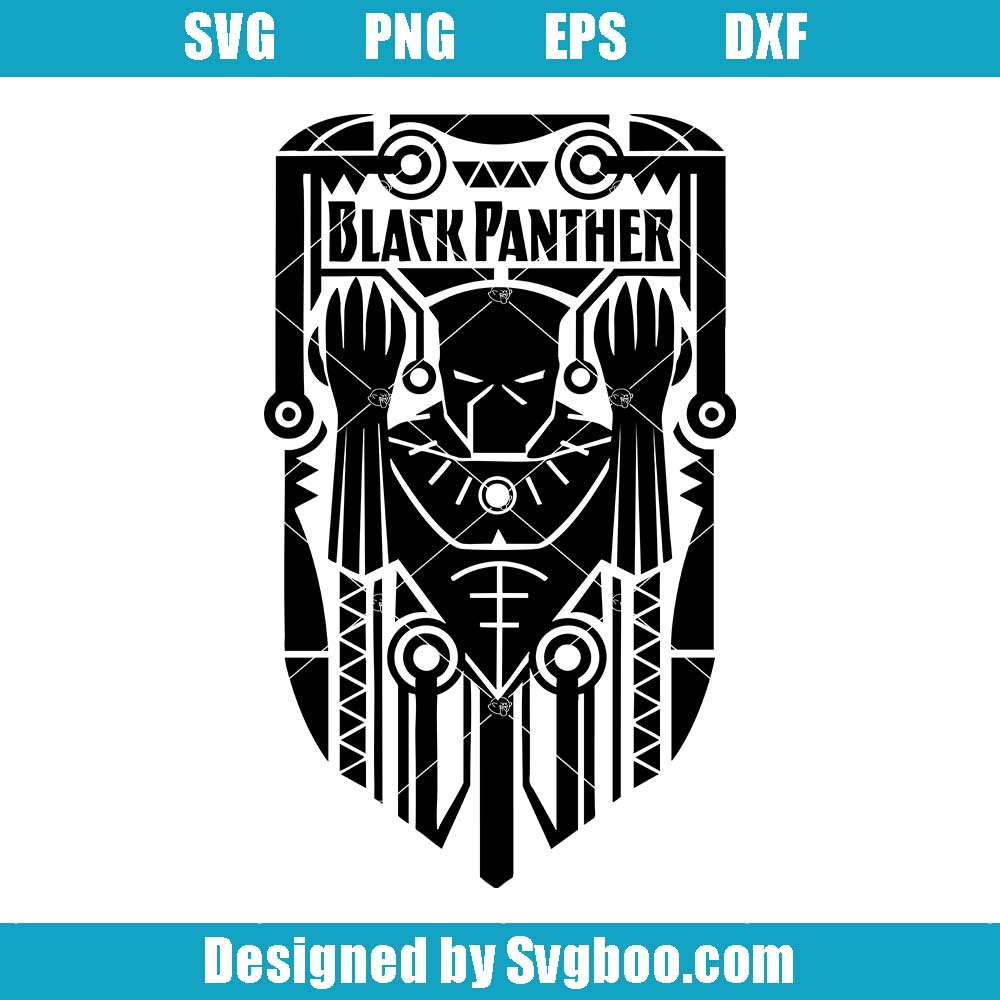 Wakanda Forever Svg, Black Panther Svg, Wakanda Layered Svg Wakanda Forever Svg