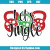 Workout Christmas Svg