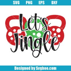 Workout Christmas Svg