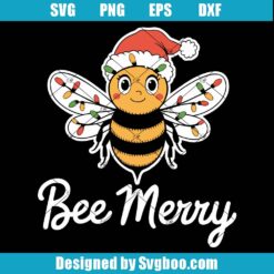 Bee Merry Svg