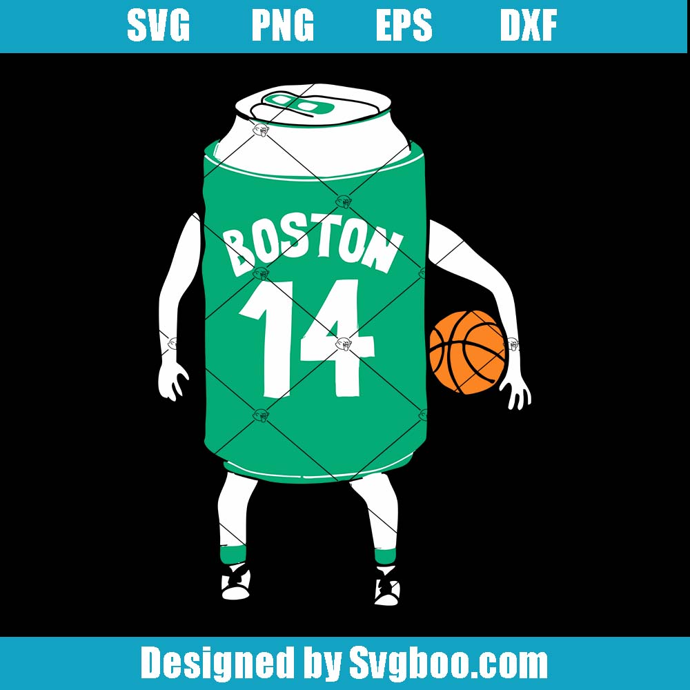 Bob Koozie Svg, Boston 14 Svg, Funny Basketball Player Svg