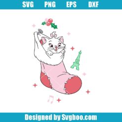 Christmas Aristocats Svg