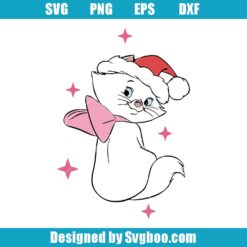 Christmas Aristocats Svg