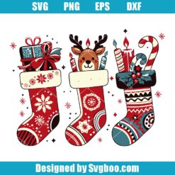 Christmas Socks Svg