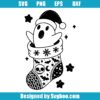 Cute Ghost Stocking Svg