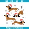 Dachshund Christmas Svg