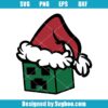 Minecraft Christmas Svg