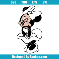 Minnie Mouse Svg