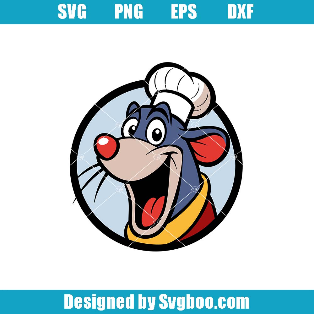 Ratatouille Svg, Ratatouille Remy Svg, SuperChef Mouse Svg