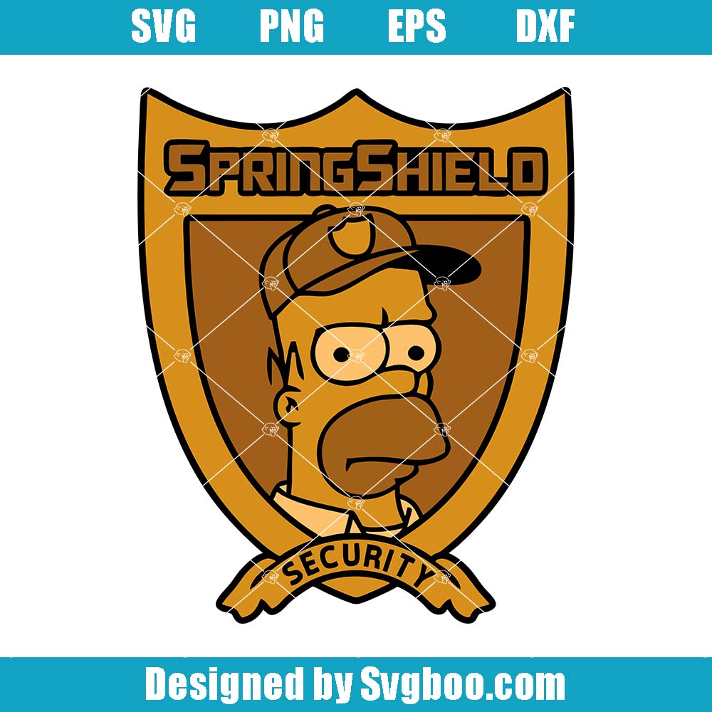 Security Agency Badge Svg, The Simpson Svg, Family Simpson Svg