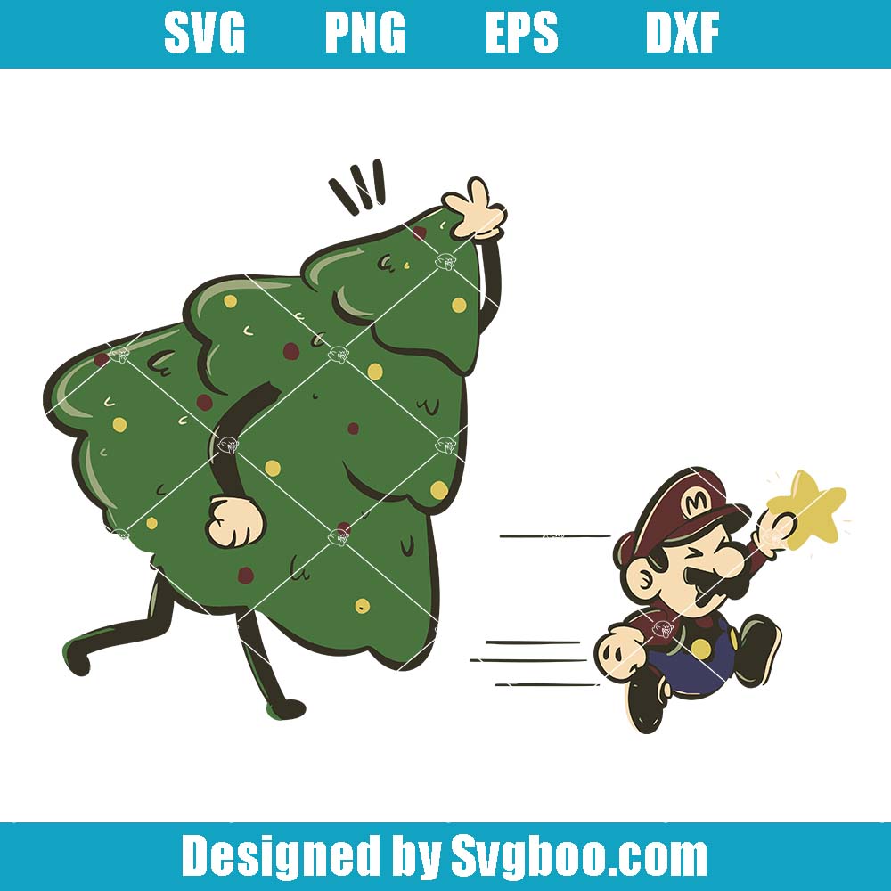 Thief Of Stars Svg, Super Mario Svg, Christmas Tree Svg