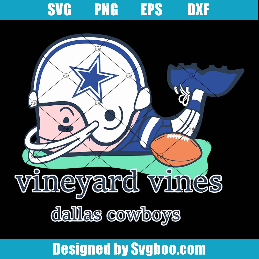 Vineyard Vines Dallas Cowboys Football Svg, Funny Amimals Svg