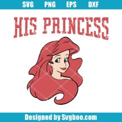 Ariel And Prince Eric Svg