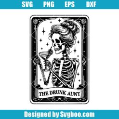Aunt Tarot Card Svg