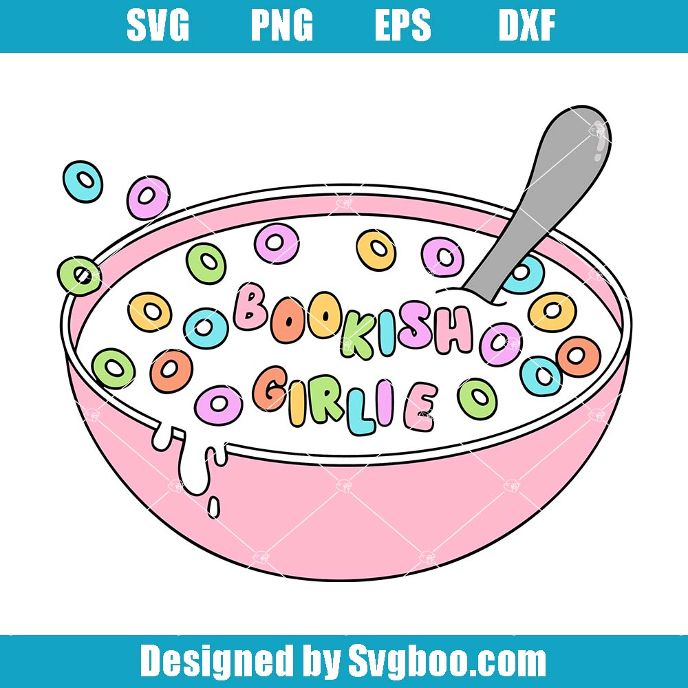 Bookish Girlie Svg, Colorful Candies Svg, Cute Bookish Svg