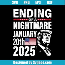 End Of A Nightmare Svg