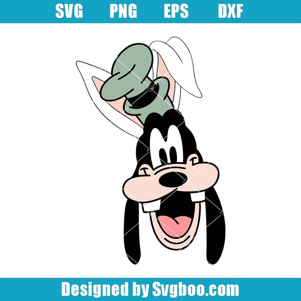 Goofy Easter Svg, Easter Disney Svg, Easter Friends Svg Goofy Easter Svg