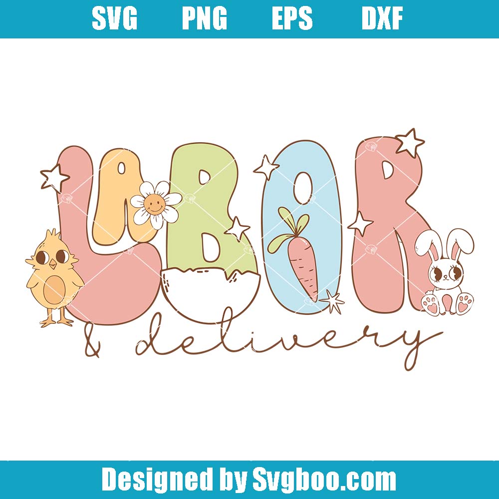 Labor And Delivery Easter Nurse Svg, L&D Easter Svg, L and D Nurses Svg Labor And Delivery Easter Nurse Svg