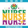 Mardi Gras Nurse Svg