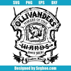 Olivanders Wands Svg