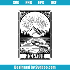 Seek Nature Svg
