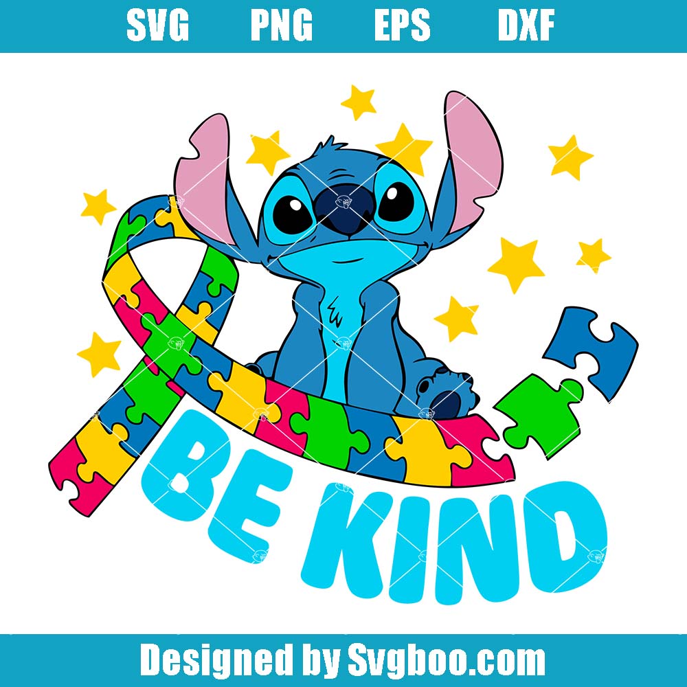 Be Kind Svg, Autism Stitch Puzzle Pieces Svg, Puzzle And Love Svg Be Kind Svg