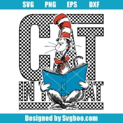 Cat Hat Kids Svg