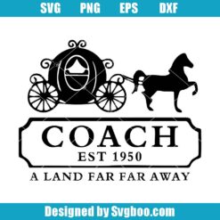 Cinderella Coach Svg