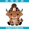 Cute Highland Cow Svg