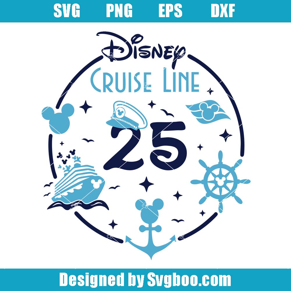 Disney Cruise Line 2025 Svg, Family Cruise Svg, Disney Cruise Svg