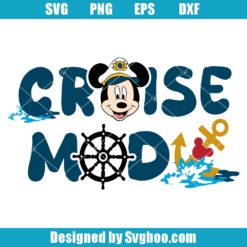 Disney Cruise Mode Svg