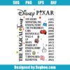 Disneyland Cars Svg