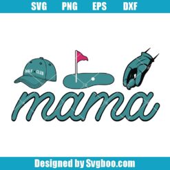 Golf Mama Svg