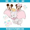 Mouse And Elephant Svg