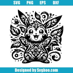 Pikachu Tribal Svg